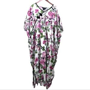 J. Peterman Company Floral Vintage Caftan